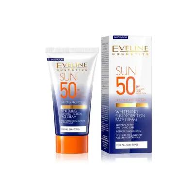 Eveline Sun Protection Whitening Cream SPF50+ 50 ml