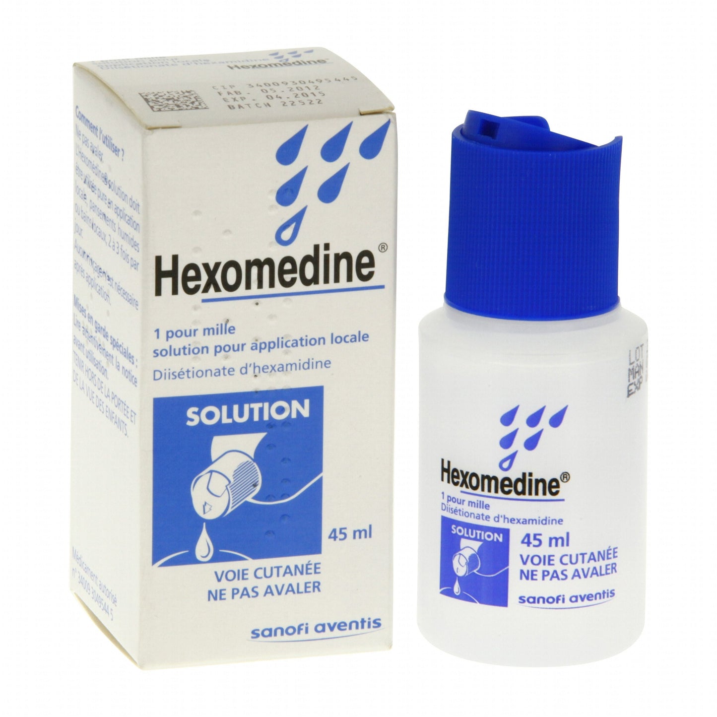 Hexomedine Antiseptic Solution for Cuts, Blemishes & Acne
