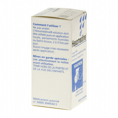Hexomedine Antiseptic Solution for Cuts, Blemishes & Acne