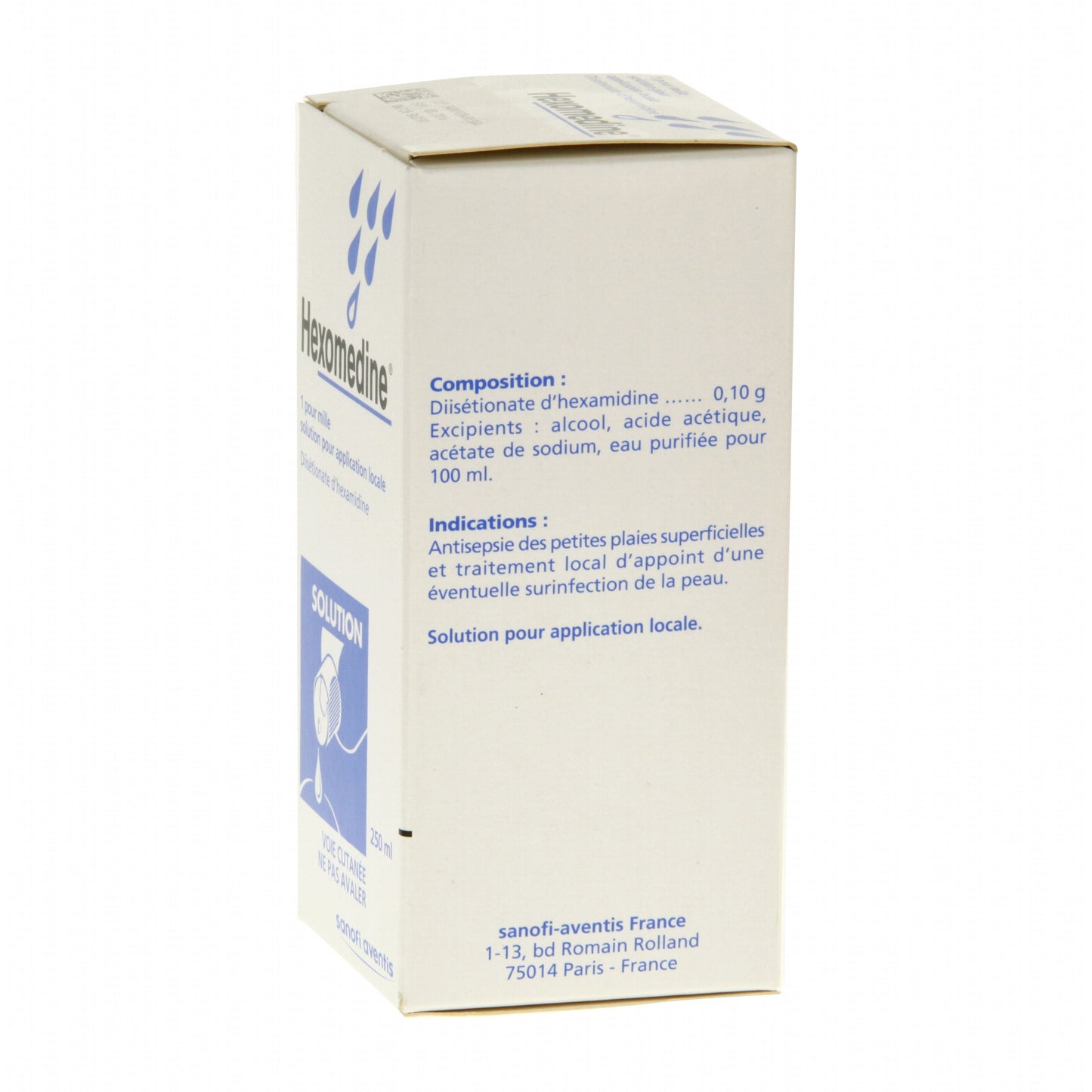 Hexomedine Antiseptic Solution for Cuts, Blemishes & Acne