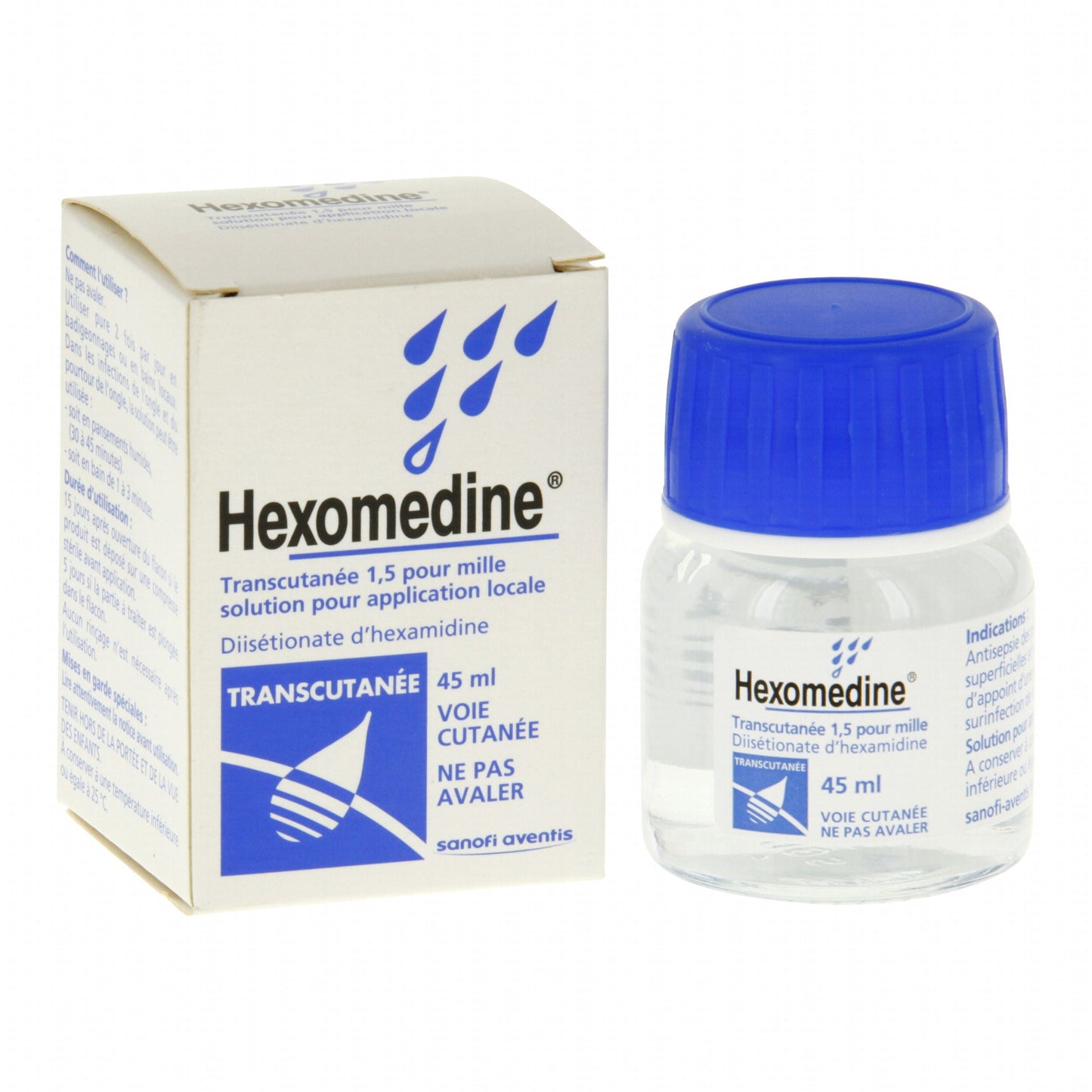 Hexomedine Transcutanee Antiseptic Solution for Acne