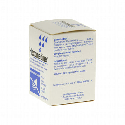 Hexomedine Transcutanee Antiseptic Solution for Acne