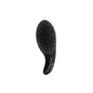 Olivia Garden Black Edition Hair Brush - Detangling & Styling Brush for Curly Hair, High-Quality Bristles, Gentle on Hair