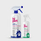 HiPet Home Collection Set, Stain Remover Spray + Odor Eliminator Spray, 2-Piece Bundle
