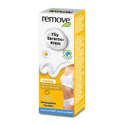 Remove Hair Lightening Cream - Ammonia-Free, Dermatologically Tested - 3.56 fl oz