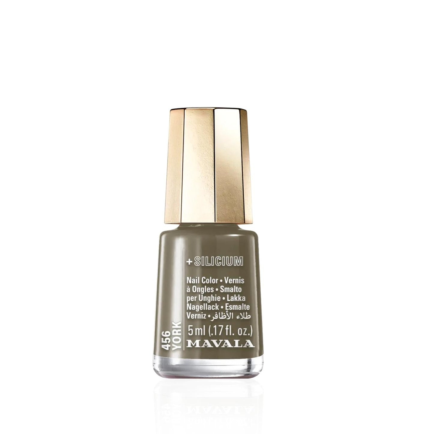 Mavala Mini Color Silicium York Nail Polish - 5ml Portable Beauty Essential