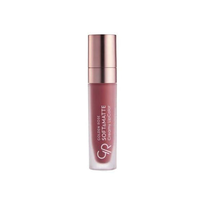 Golden Rose Creamy Lip Color - Soft Matte Finish, Long-Lasting & Moisturizing Lipstick for Individuals Seeking Comfortable Lip Color