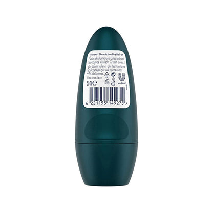 Rexona 72 Hour Protection Men's Deodorant Roll-On - Long-Lasting Antiperspirant for Active Men