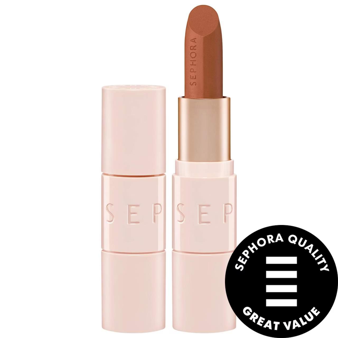 Matte Velvet Lipstick by [Brand Name] - Vegan, Long-Lasting Color & Hydration
