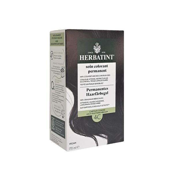 Herbatint 4C Ash Chestnut Permanent Hair Color 170 ml