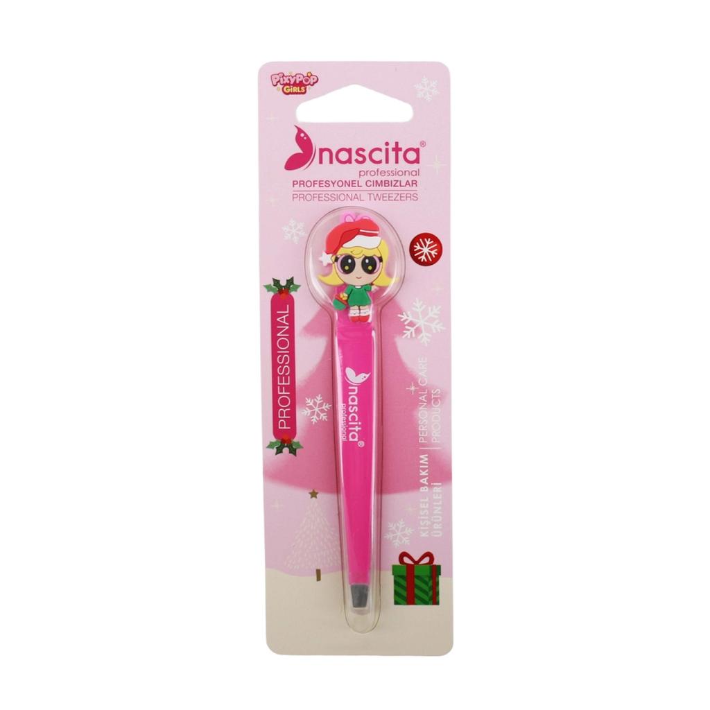 Nascita Pixy Pop Girls Pink Tweezers for Precise Grooming