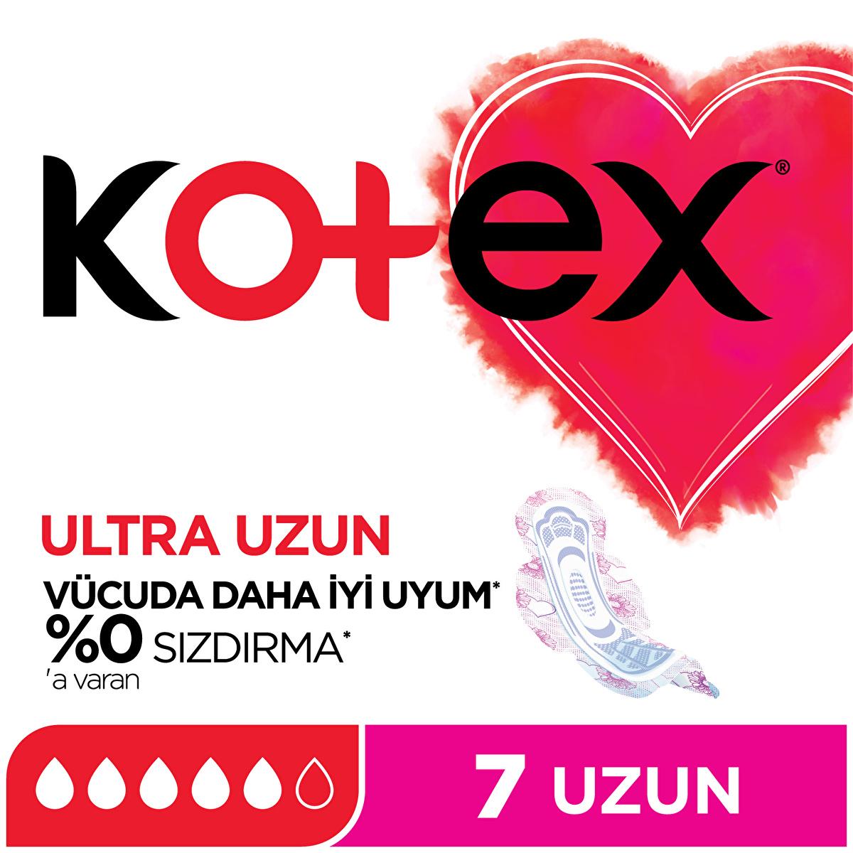 Kotex Ultra Long Pads with Wings: Superior Comfort & Leak Protection - Discreet Feminine Hygiene Pads