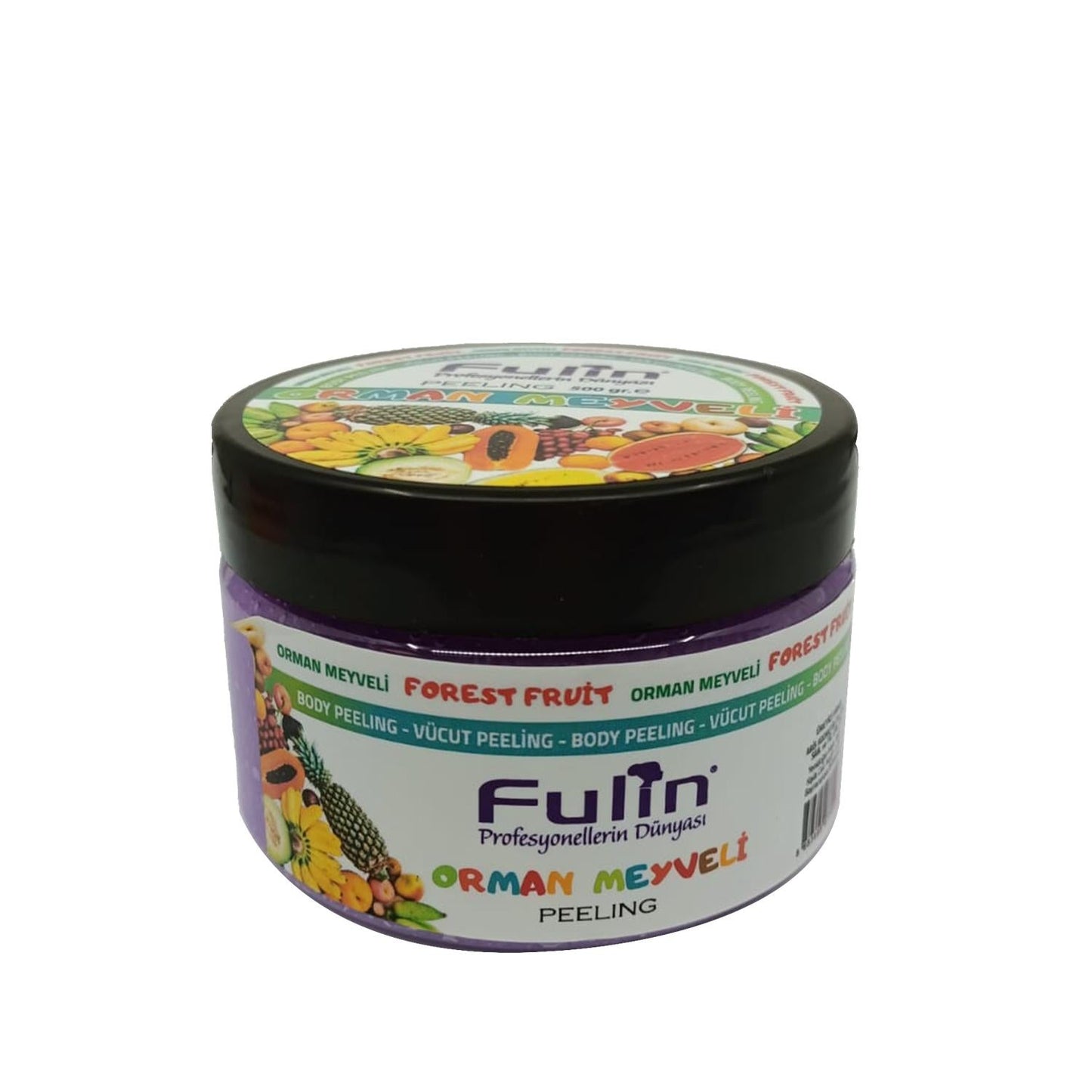 Fulin Fruit Body Scrub 500g - Natural Exfoliating Skincare for Smoother Skin