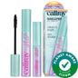 Come Hell or High Water: Smudge-Proof Tubing Mascara Set - Volumizing, Lengthening, Clean, Vegan - Full Size & Mini