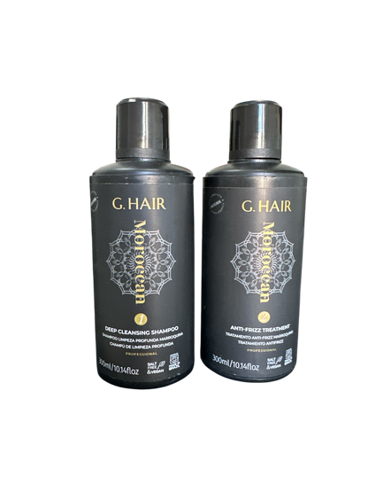 BRAZILIAN KERATIN  KB MOROCCAN HAIR SMOOTHING TREATMENT (300ml) 10floz  KIT