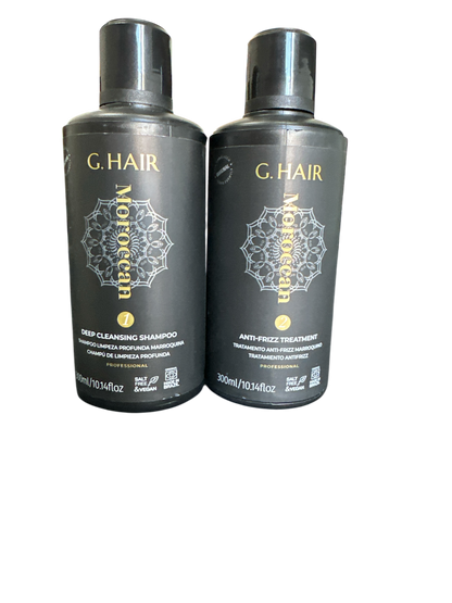BRAZILIAN KERATIN  KB MOROCCAN HAIR SMOOTHING TREATMENT (300ml) 10floz  KIT