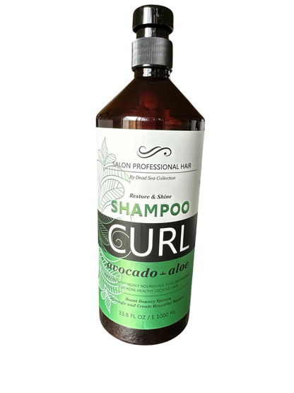 Highly Nourishing Dead Sea Minerals Shampoo With Avocado & Aloe 30.6 fl.oz e 907ml