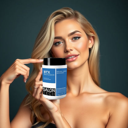 BTX Therapy Matizador Hair Treatment. Ultimate Toning & Smoothing Keratin Formula for Blonde & Highlighted Hair