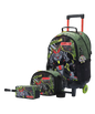 Juego de 3 piezas TOTTO Bulto Argon con Ruedas (Verde Robot)