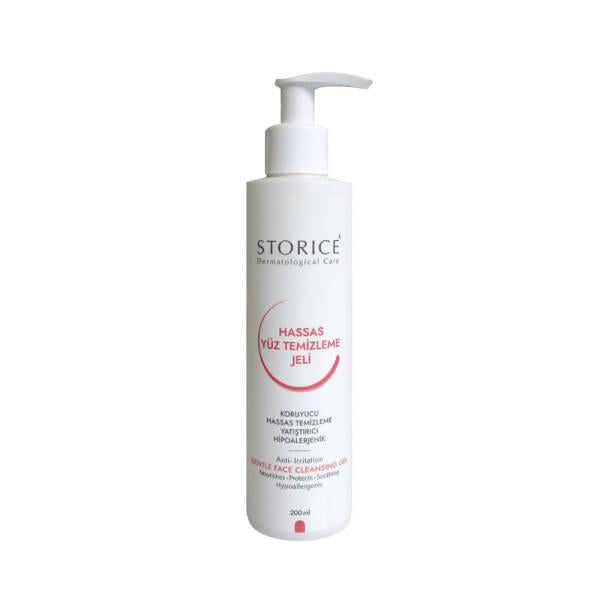 Storice Gentle Cleansing Gel 200ml - Hypoallergenic Face & Body Wash for Sensitive Skin