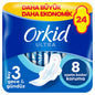 Orkid Ultra Sanitary Pads for Women - 24 Count, Extra Protection for Day & Night