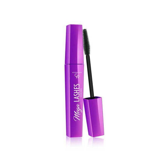 Golden Rose Mega Lashes Mascara - Vegan, Volumizing & Lengthening Formula (12ml)