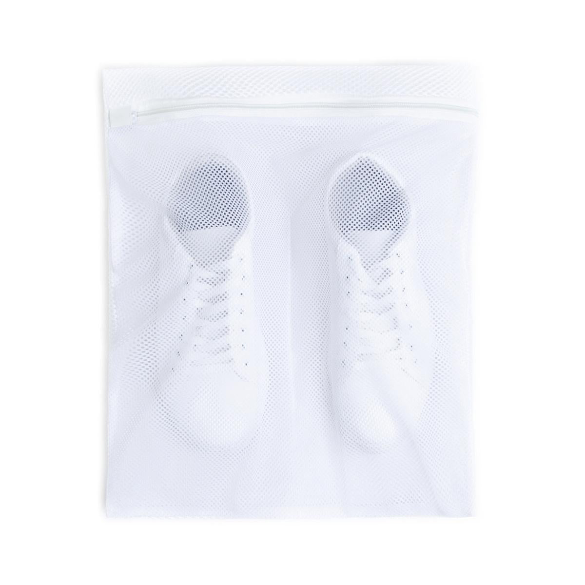 Ocean Home Shoe Washing Bag - White, 35x40cm - Protects & Cleans Delicate Shoes