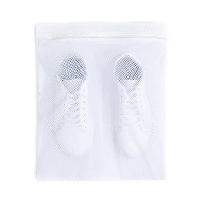 Ocean Home Shoe Washing Bag - White, 35x40cm - Protects & Cleans Delicate Shoes