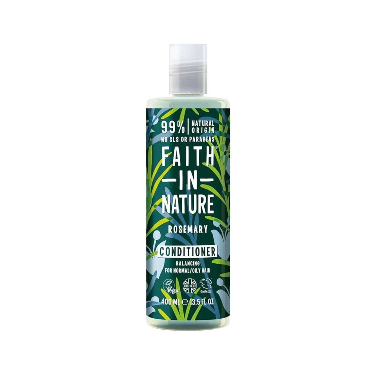 Faith In Nature Rosemary Hair Care Conditioner for Dandruff-Prone Hair - 13.53 fl oz, Natural Hair Nourishment Treatment
