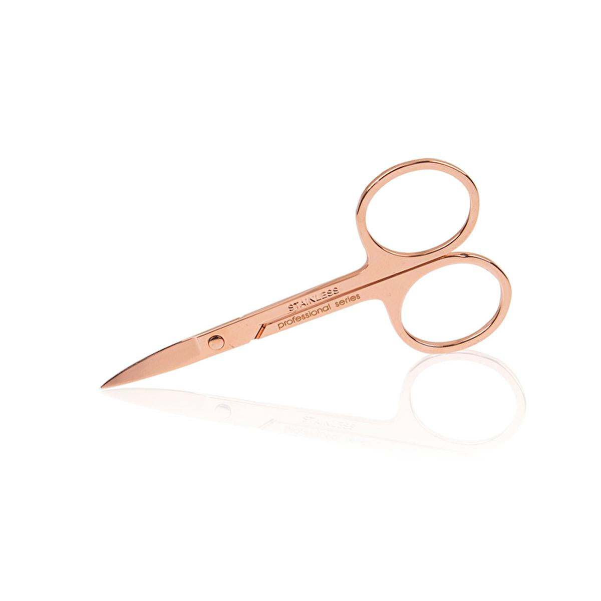 Nascita Bronz Profesyonel Eyebrow Scissors for Precise Grooming - Professional Eyebrow Shaping Beauty Tools