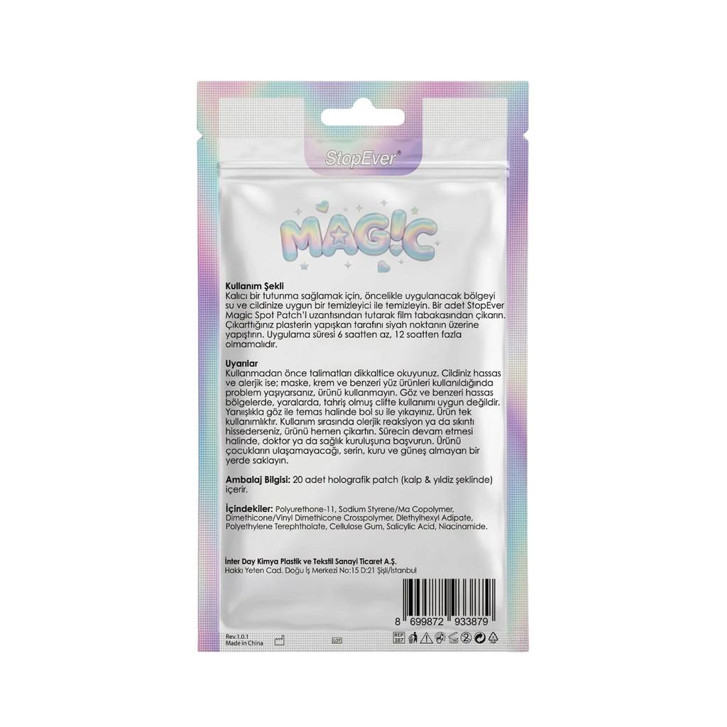 StopEver Holographic Magic Acne Patch 20 Count