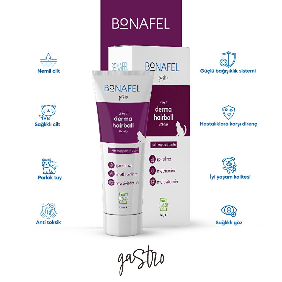 Bonafel Multivitamin Supplement for Spayed Cats - Hairball Prevention, Enhanced Skin & Coat Health