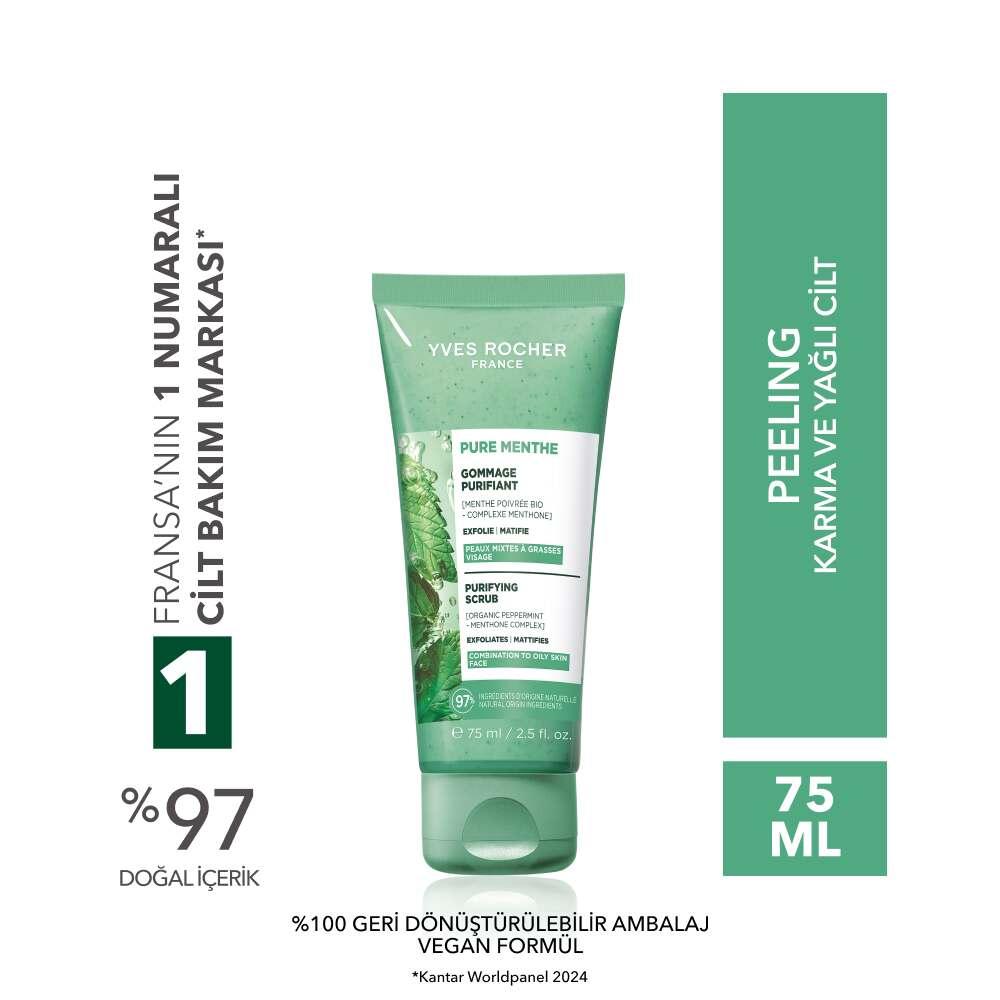 Pure Menthe Purifying Botanical Face Scrub 75ml