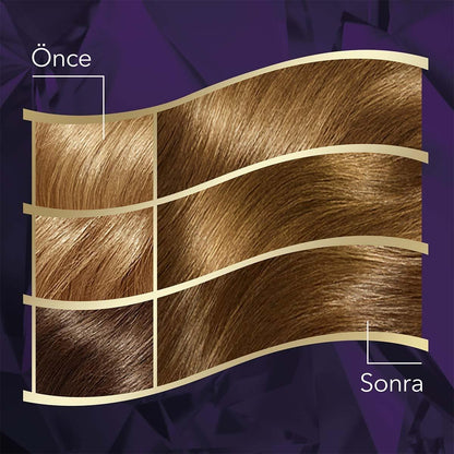 Wella Koleston Kumral Hair Dye: 100% Grey Coverage, Long Lasting Permanent Brown Hair Color with Argan Oil - At-Home Hair Color Kit