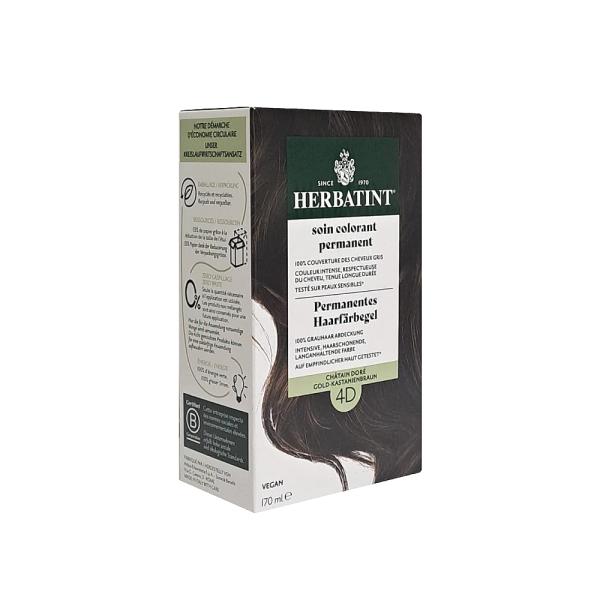 Herbatint 4D Golden Chestnut Hair Color 170 ml