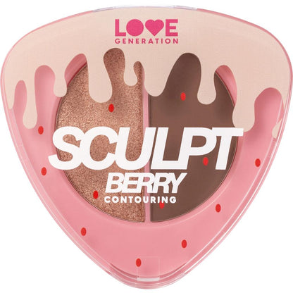 Love Generation SculptBerry 02 Contour Face Palette 9g