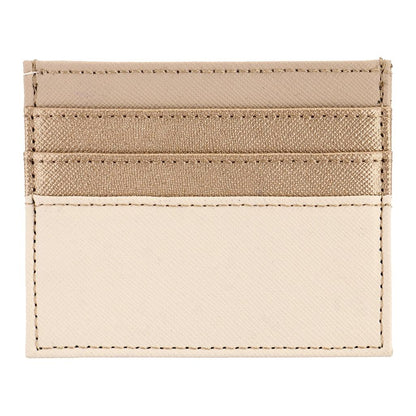 Eklips Cream Card Holder & Compact Wallet