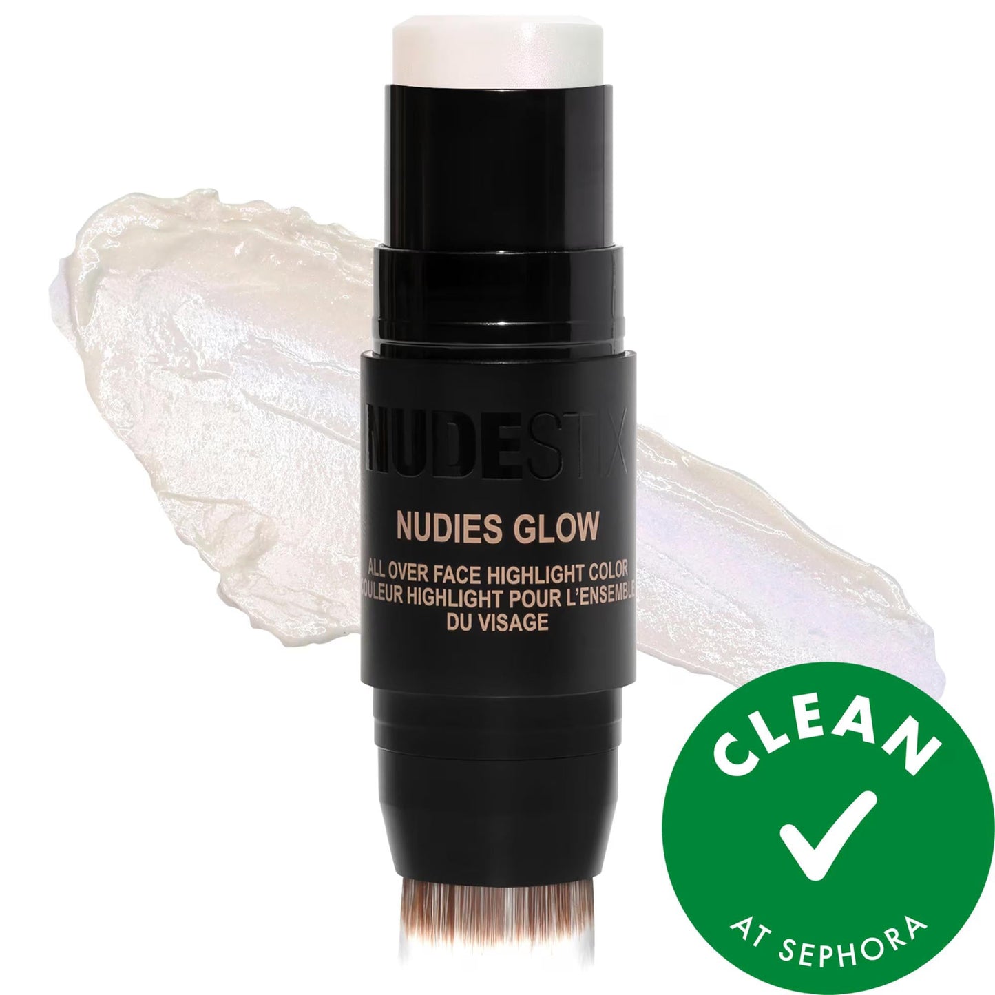 Nudies Glow: Enhance Your Natural Radiance with Vegan Cream Highlighter Stick - Dewy, Multi-Tasking, Cruelty-Free Makeup