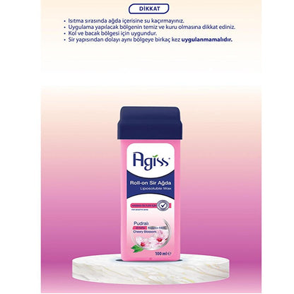 Agiss Roll-On Liposoluble Wax for Sensitive Skin 100 ml