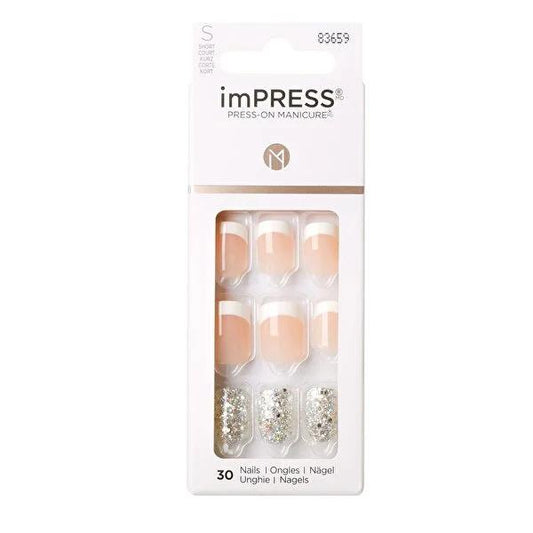 Impress Adhesive Nail Set - PureFit Technology, Glue-Free, Trendy Designs