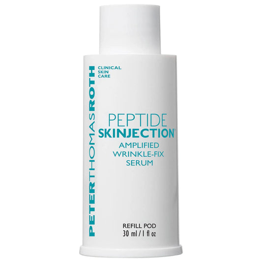Peptide Skinjection™ - Amplified Anti-Aging Serum with 19% Peptide Complex, Refillable & Clinically Tested - Reduce Wrinkles & Fine Lines