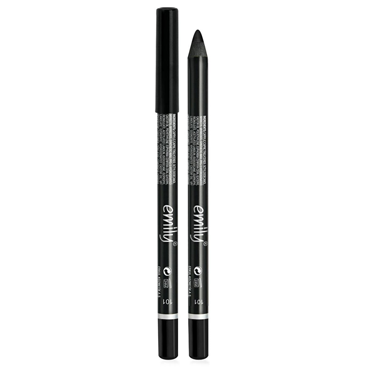 Emily Waterproof Eye Pencil - Long-Lasting, High-Quality Cosmetic Eye Liner with Rich Color Options