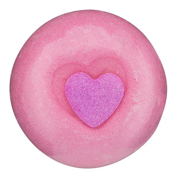 Isana Heart-Shaped Bath Bomb for Relaxing Bath Experience - Fizzy, Colorful Bath Bombs for Self-Care