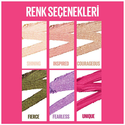 Maybelline Color Tattoo Courageous: Long-Lasting, Smudge-Proof Cream Eyeshadow for Intense Color
