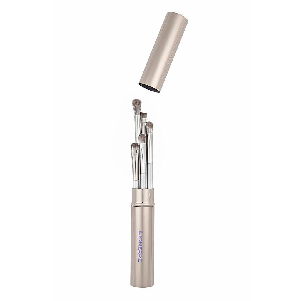 Lionesse 5-Piece Makeup Brush Set for Flawless Application