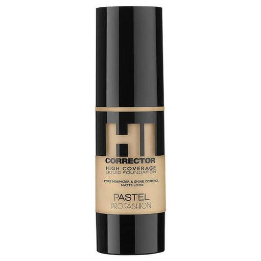 Pastel High Coverage Liquid Foundation - Matte Finish, Flawless Complexion, 30ml