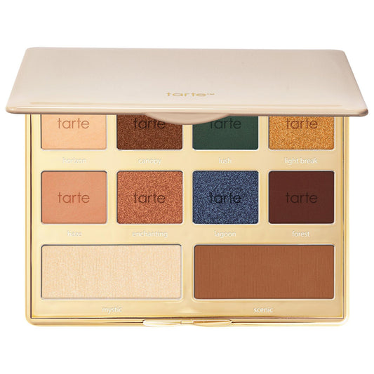 Glamazon Amazonian Clay Eyeshadow Palette - 10 Long-Lasting Shades for Natural Makeup Looks
