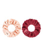 Invisibobble Sprunchie Slim Premium You Make Me Blush 2-Piece Hair Ties - Stylish, Comfortable Hair Accessories