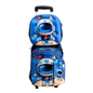 Kids 3D 4-Piece Rolling Backpack Combo - Assorted Designs (4ct)