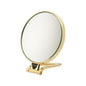 Janeke Gold Desktop Round Makeup Mirror 130mm